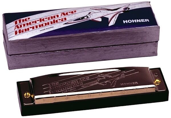 Hohner 02BX American Ace Harmonica, Main