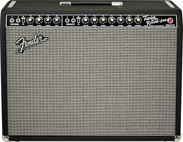 Fender '65 Twin Reverb Vintage Reissue Guitar Combo Amplifier (85 Watts, 2x12"), USED, Warehouse Resealed, Front View