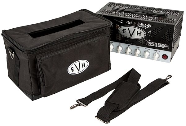 Eddie Van Halen EVH 5150III LBX Lunchbox Amp Head Gig Bag, Black, In Use