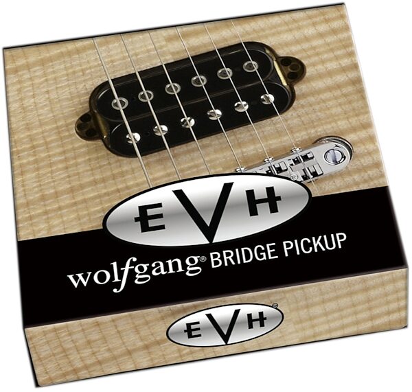 EVH Eddie Van Halen Wolfgang Electric Guitar Pickup, Black Bridge