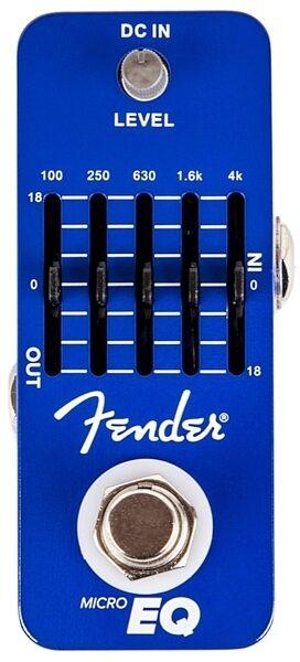 Fender Micro EQ Equalizer Pedal, Main
