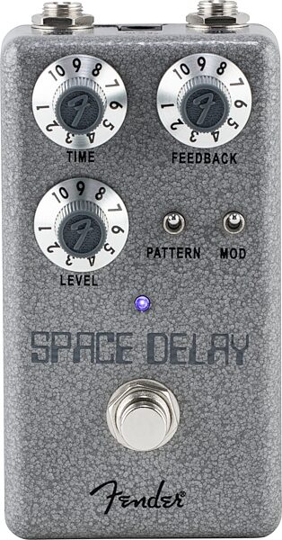 Fender Hammertone Space Delay Pedal, New, Action Position Back
