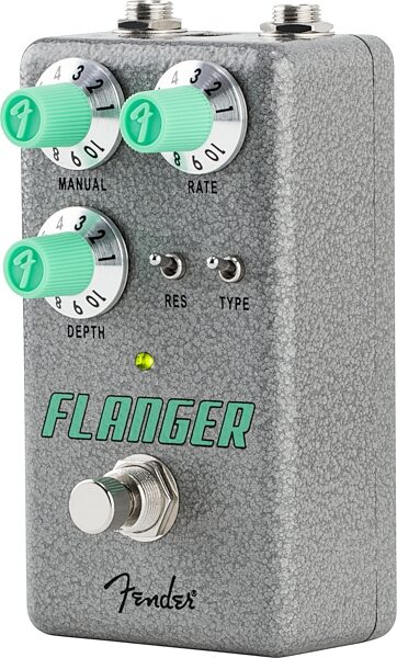 Fender Hammertone Flanger Pedal, New, Action Position Back