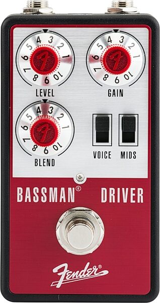 Fender Bassman Driver Bass Pedal, New, Action Position Back