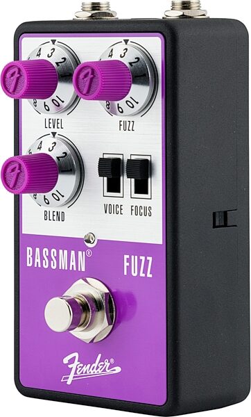Fender Bassman Fuzz Bass Pedal, New, Action Position Back
