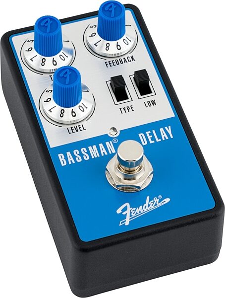 Fender Bassman Delay Bass Pedal, New, Action Position Back
