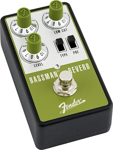 Fender Bassman Reverb Bass Pedal, New, Action Position Back
