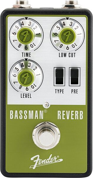 Fender Bassman Reverb Bass Pedal, New, Action Position Back