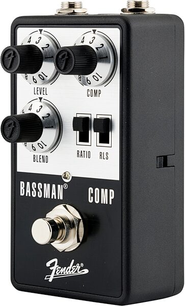Fender Bassman Compressor Bass Pedal, New, Action Position Back