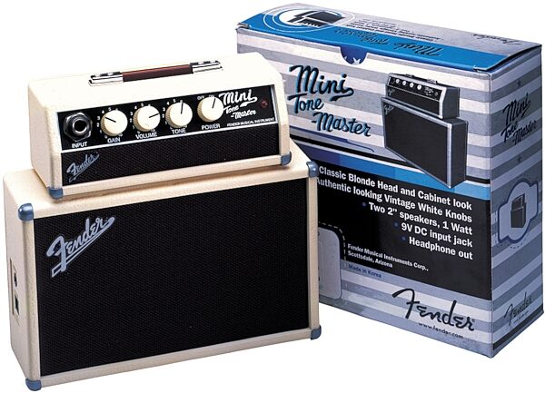 Fender Mini Tone-Master Mini Guitar Amplifier, Alternate View