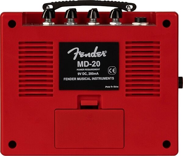 Fender Mini Deluxe Battery Amp, Texas Red, 1 Watt, view