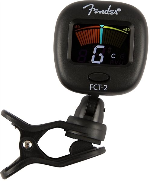 Fender FCT2 Pro Color Clip-On Digital Chromatic Tuner, Main