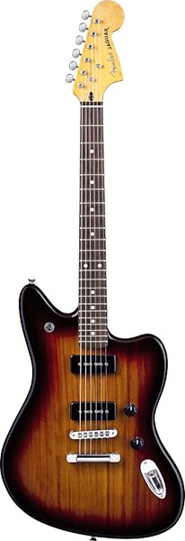 Fender Modern Player Jaguar Electric Guitar with Rosewood Fingerboard, Chocolate Burst