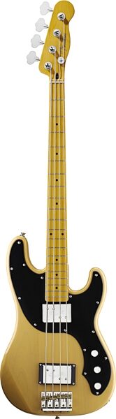 Fender Modern Player Telecaster Electric Bass with Maple Neck, Butterscotch Blonde