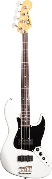 Fender Modern Player Jazz Electric Bass with Rosewood Fingerboard, Olympic White
