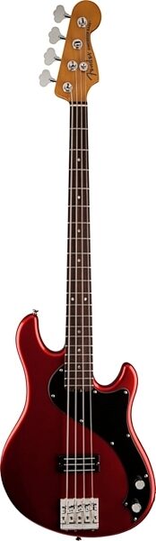 Fender Modern Player Dimension Electric Bass, Candy Apple Red