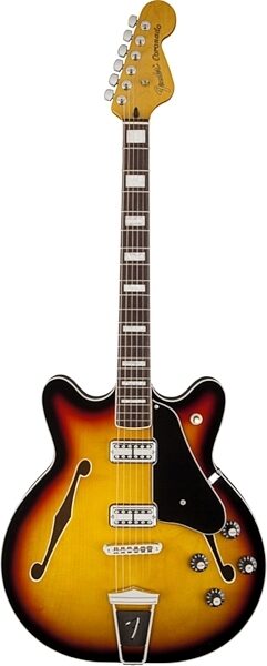 Fender Modern Player Coronado Electric Guitar, with Rosewood Fingerboard, 3-Color Sunburst