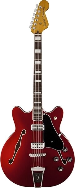 Fender Modern Player Coronado Electric Guitar, with Rosewood Fingerboard, Candy Apple Red