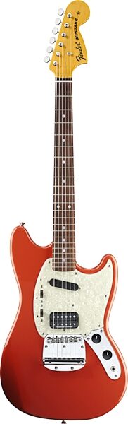 Fender Kurt Cobain Mustang Electric Guitar, Fiesta Red