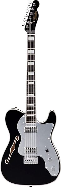 Fender Limited Edition Telecaster Thinline Super Deluxe Electric Guitar, Black