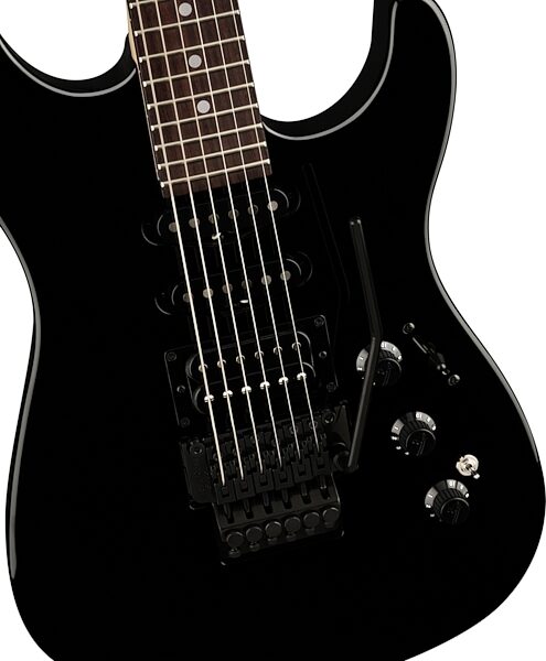 Fender Limited Edition HM Stratocaster Electric Guitar, Rosewood Fingerboard (with Gig Bag), Action Position Back