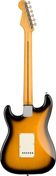 Fender JV Modified '50s Stratocaster HSS Electric Guitar, with Maple Fingerboard (and Gig Bag), 2-Color Sunburst, USED, Blemished, Action Position Back