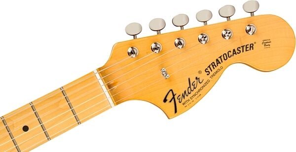 Fender JV Modified '60s Stratocaster Electric Guitar, with Maple Fingerboard (and Gig Bag), Action Position Back