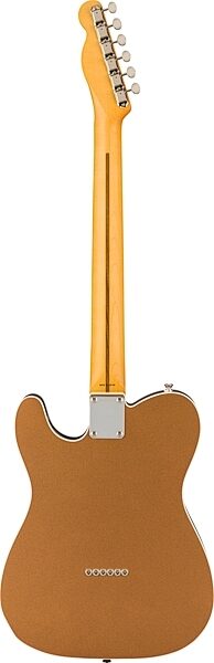 Fender JV Modified '60s Custom Telecaster Electric Guitar, with Rosewood Fingerboard (and Gig Bag), Firemist Gold, Action Position Back