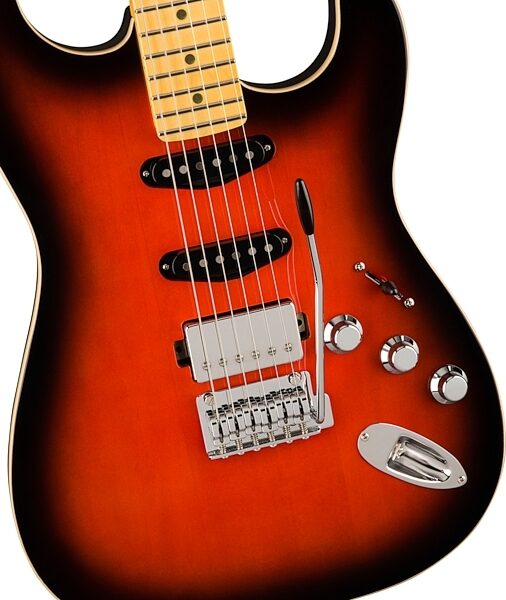 Fender Aerodyne Special Stratocaster HSS Electric Guitar, Maple Fingerboard (with Gig Bag), Action Position Back