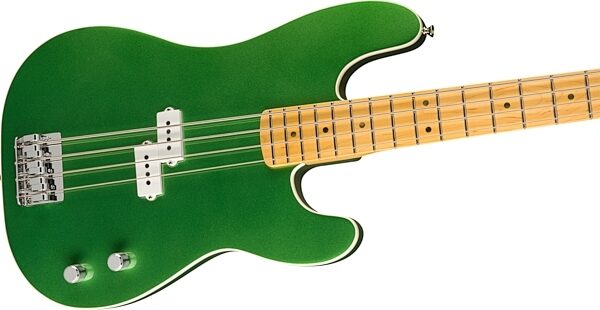 Fender Aerodyne Special Precision Electric Bass, Maple Fingerboard (with Gig Bag), Action Position Back