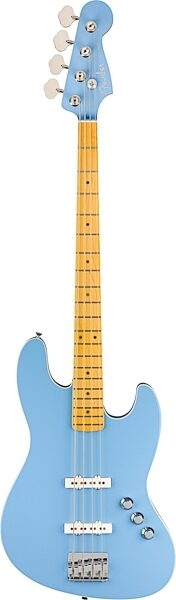 Fender Aerodyne Special Jazz Electric Bass, Maple Fingerboard (with Gig Bag), Action Position Back
