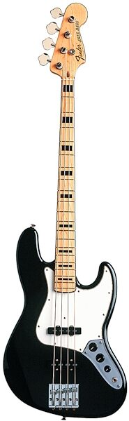 Fender Geddy Lee Jazz Bass (with Gig Bag), Black