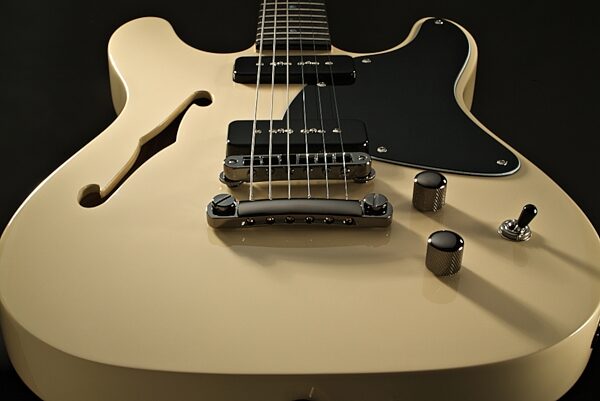 Fender TC90 Semi-Hollow Thinline Electric Guitar, Close-up 1