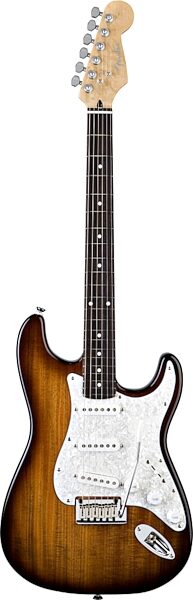 Fender Special Edition Koa Stratocaster Electric Guitar, Antique Burst