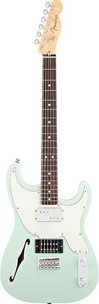Fender Pawn Shop 72 Electric Guitar (with Gig Bag, Rosewood Fretboard), Surf Green