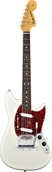 Fender 65 Mustang Reissue Electric Guitar, Olympic White