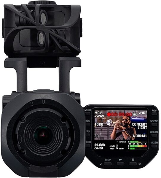 Zoom Q8n-4K Handy Video and 4-Track Audio Recorder, Blemished, view