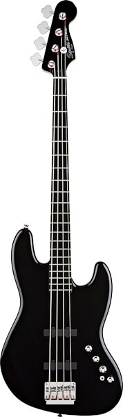 Squier Deluxe Active Jazz Electric Bass, Black