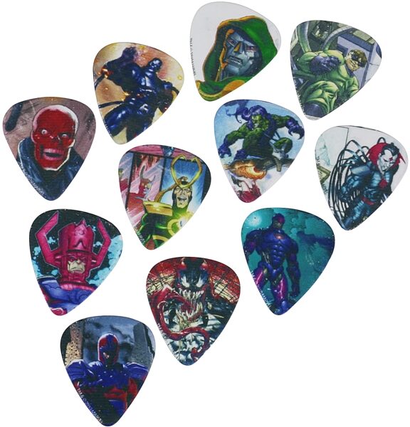 Peavey Marvel Villains Guitar Pick Pack, Main