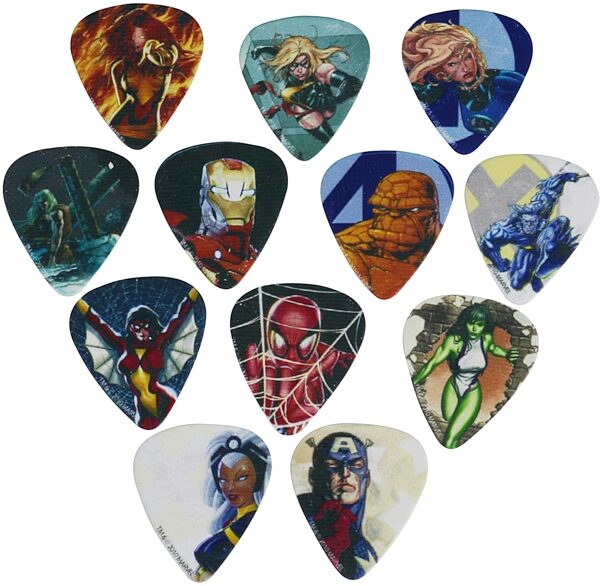 Peavey Marvel Heroes Guitar Pick Pack, Pack 2