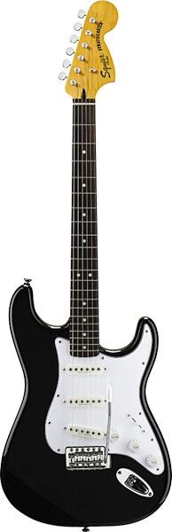 Squier Vintage Modified Stratocaster with Rosewood Fingerboard, Black