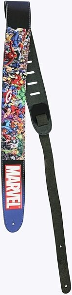 Peavey Marvel Superheroes Guitar Straps, Marvel Universe Leather