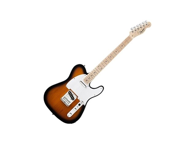 Squier Affinity Telecaster Electric Guitar, with Maple Neck, 2-Color Sunburst