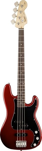 Squier Affinity PJ Precision Electric Bass, Rosewood Fingerboard, Metallic Red