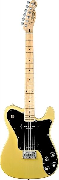 Squier Vintage Modified Tele Custom II Electric Guitar (Maple), Vintage Blonde