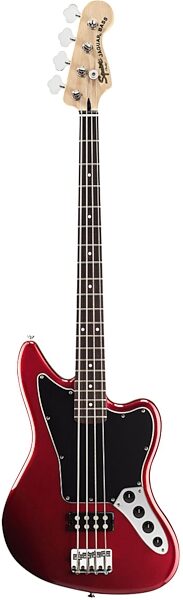 Squier Vintage Modified Jaguar Special HB Electric Bass, Candy Apple Red