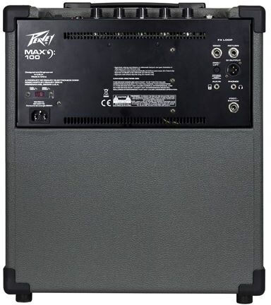 Peavey MAX 100 Bass Amplifier Combo (100 Watts, 1x10"), New, Back