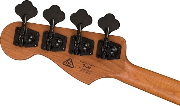 Squier Contemporary Active HH Jazz Bass Guitar, with Maple Fingerboard, Action Position Back