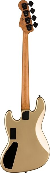 Squier Contemporary Active HH Jazz Bass Guitar, with Maple Fingerboard, Shoreline Gold, Action Position Back