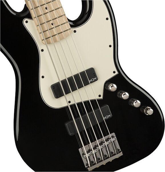 Squier Contemporary Active Jazz V Electric Bass, 5-String (with Maple Fingerboard), Action Position Back